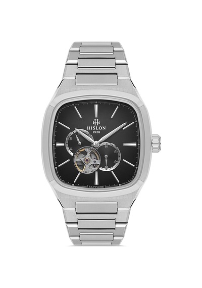 Hislon Men's Solid Sd218s-04ss Gri