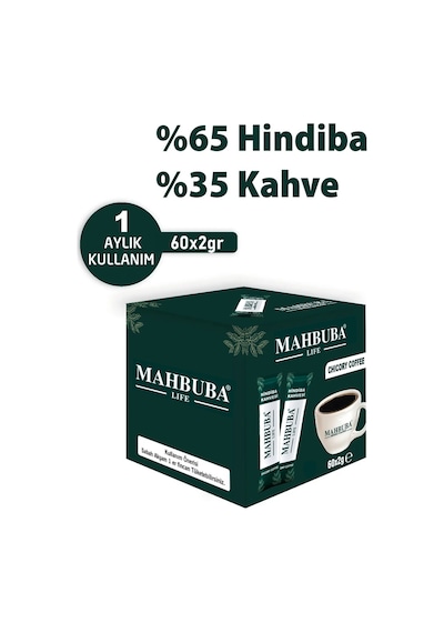 Mahbuba Hindiba Kahvesi Diyet 4'lü 60 x 2 G  