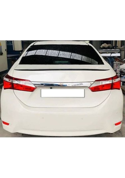Toyota Corolla Uyumlu 2013 Ve Üzeri Bagaj Üstü Spoiler Piano Black
