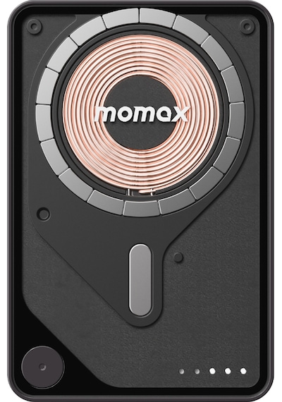 Momax IP131HKD Power X Pro+Magnetic Wireless 5000 mAh Standlı + USB-C Kablo Powerbank Siyah