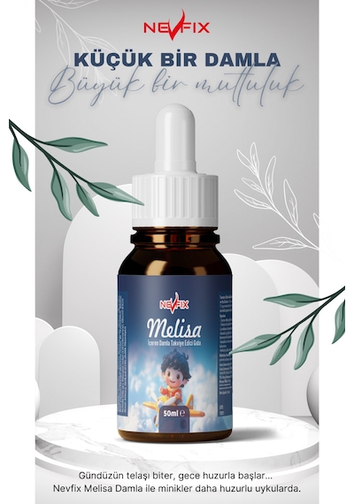 Nevfix Melisa Papatya Ihlamur Night Bitkisel Damla 50 Ml