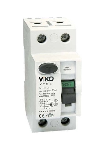 Viko 2x63a 300ma Kaçak Akım Koruma Rölesi 6ka