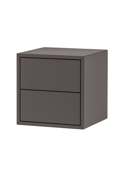 Ikea Eket Dolap Ünitesi, Koyu Gri, 35x35x35 Cm, Çekmeceli