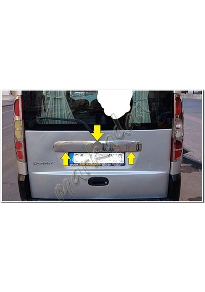 Db Chrome Fiat Doblo Krom Bagaj Çıtası 2006-2012 P.Çelik N11.2671