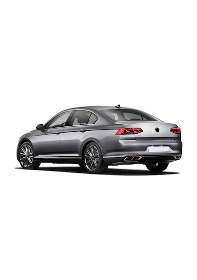 S-dizayn Vw Passat B8.5 Krom Egzoz Görünümü Difüzör 4'lü R Line 3 Parça 2019-2023