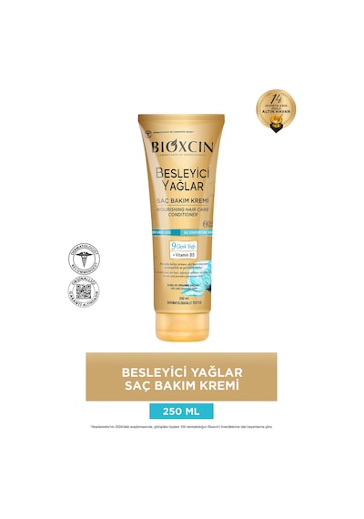 Bioxcin Besleyici Yağlar Saç Bakım Kremi 250 ml - Sülfatsız. Kuru Ve Yıpranmış Saçlar Saç Dökülme Karşıtı