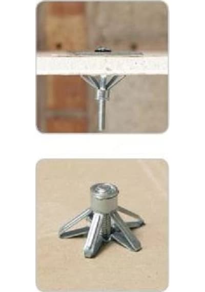 Metal Alçıpan Dübel-Paraşüt Tipi Metal Alçıpan Dübeli - 8 Adet