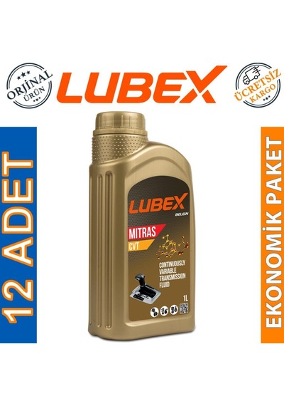 Lubex Mitras Cvt Otomatik Cvt Şanzıman Yağı 12 x 1 L