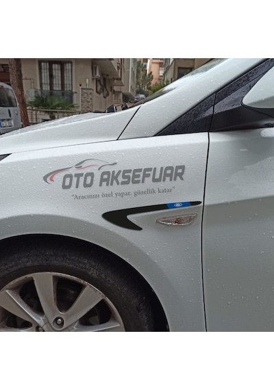 Fiat Uno Çamurluk Venti Parlak Siyah Logolu