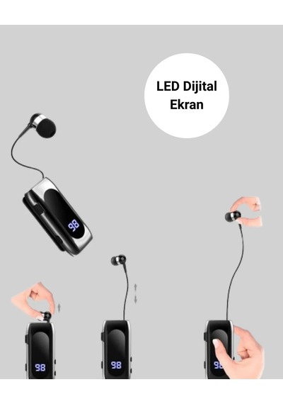 Kablosuz Kulaklık 25 Saat Müzik Süresi Modern Tasarım Standart