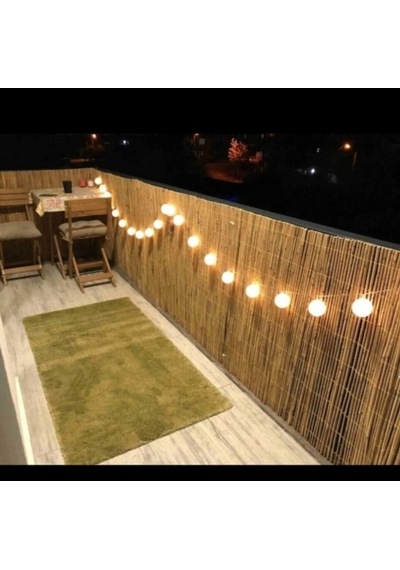 Ayrex Greenosier 80cmx5m Hasır Kamış Çit