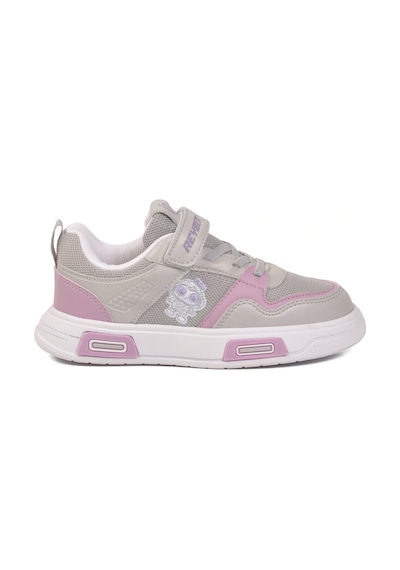 Reyber Buz Lila Cırtlı Fileli Hafif Unisex Çocuk Spor Ayakkabı 026 F Buz-lila