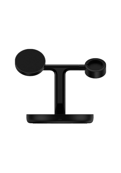 Baseus Swan 3 In 1 Wireless Magnetic Bracket 20W Kablosuz Hızlı Ş-Siyah