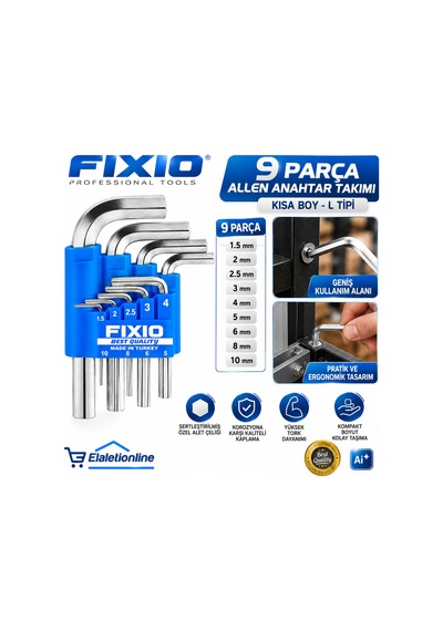 Fixio Allen Set 9 Parça - 935464338