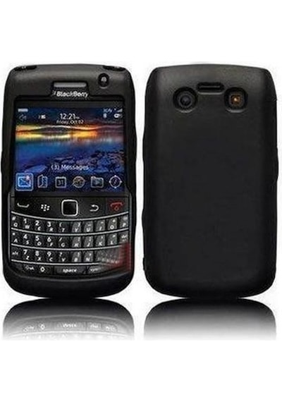 Blackberry 9780 İle Uyumlu Silikon Kılıf Siyah