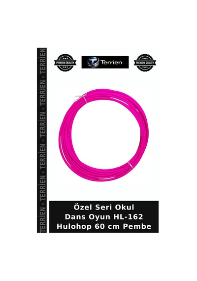 Özel Seri Okul Dans Oyun Hl-162 Hulohop 60 Cm Pembe