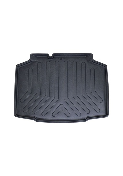 Skoda Kamiq 2019+ Uyumlu 3d Havuzlu Paspas + 3d Bagaj Havuzu Seti Alt Sabit Zemin Siyah