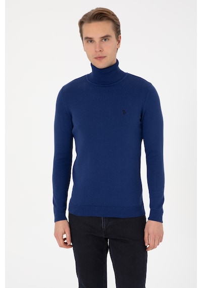 U.s. Polo Assn. Erkek İndigo Kazak /triko 50313640-vr028 Indıgo