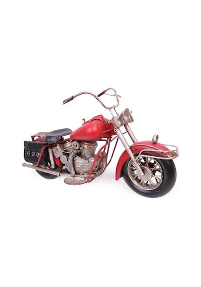 Dekoratif Metal Motosiklet Biblo