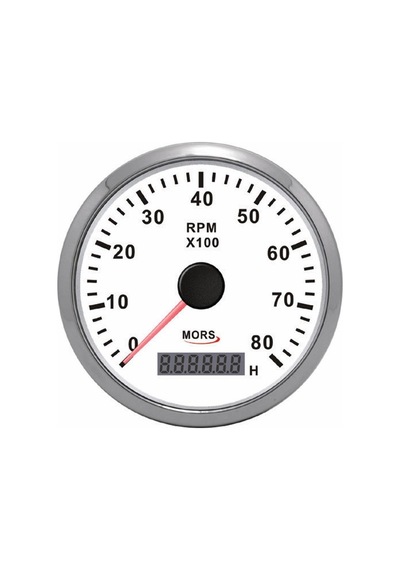 Devir Göstergesi 6000 Rpm Beyaz