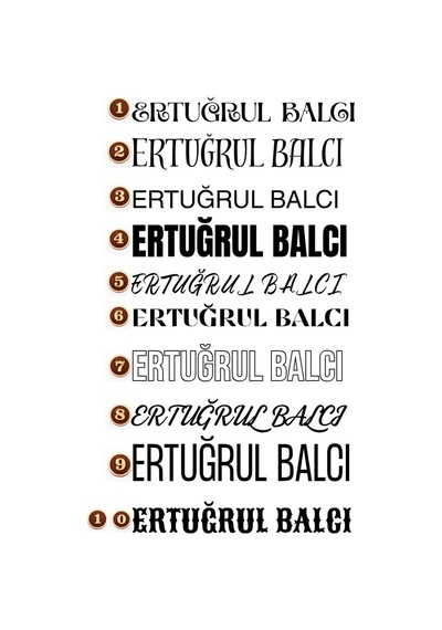 Hakiki Deri Kalemlik Kişiye Özel El Yapımı Kalem Çantası Kahverengi