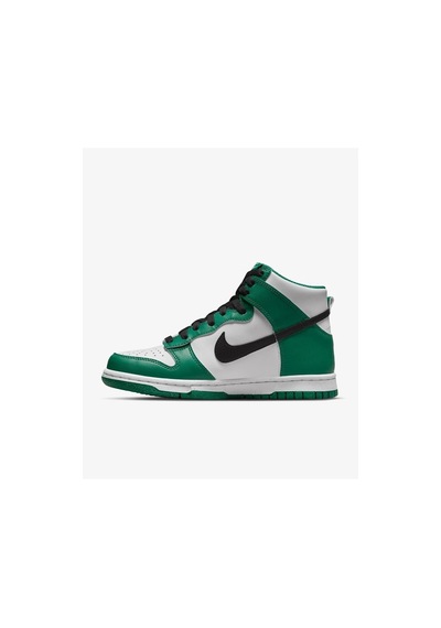 Nike Dunk High Celtics Genç Ve Kadın Deri Yüksek Bilekli Yeşil Dar Kalıp 1 Beden Büyük Alınız Dr0527 300 Yeşil