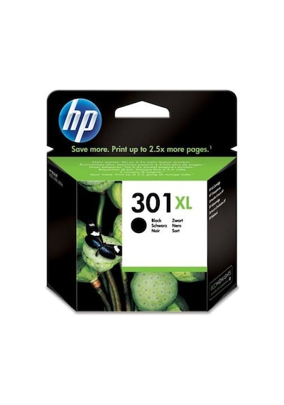 Hp 301 Xl Ink Ctg Black.Ch563Ee.Hp Ch563Ee 301Xl Siyah Kartuş