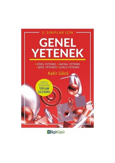 5.Sınıflar İçin Genel Yetenek -  Bilgi Küpü