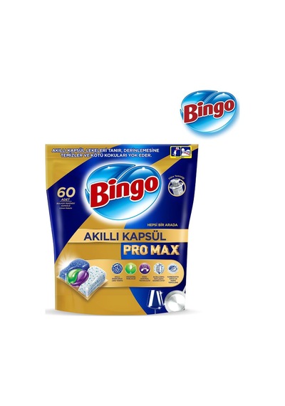 Akıllı Kapsül Pro Max Bulaşık Makinesi Deterjanı Tableti 60'li