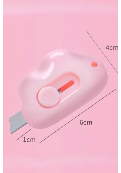 Mini Taşınabilir Çok Amaçlı Maket Kargo Açma Bıçağı Falçata 3'lü Set Shn-1191