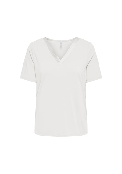 Only Onlfree Lıfe Beyaz Kadın T-shirt 15368626 Beyaz