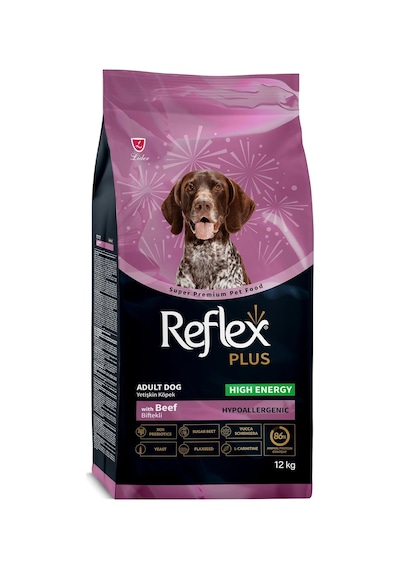 Plus High Energy Dana Etli Yetişkin Köpek Maması 12 Kg