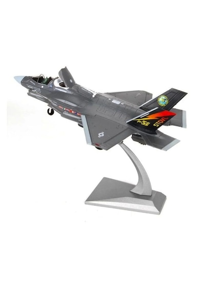 F-35b Lightning Iı Jet Savaş Uçağı Metal Model Uçak 1/72 Ölçek 22cm