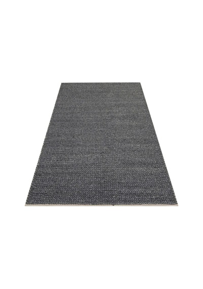 Eko Halı Jade Basketweave Antrasıt Naturel Kazak Örgü Desenli El Dokuma Örgü Halı - 200X300