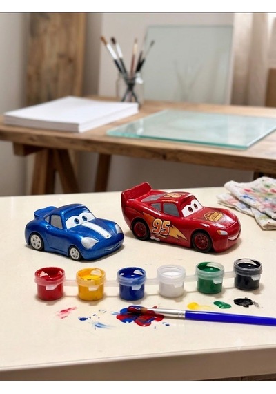 Şimşek Mcqueen Taş Boyama Seti
