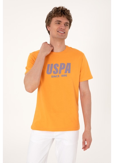 U.s. Polo Assn. Erkek Turuncu Tişört 50306966-vr051 Turuncu