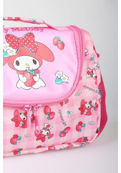 X Dekomus Lisanslı My Melody Yeni Sezon Sweet Berry Collection Termoslu Beslenme Çantası Açık Gri
