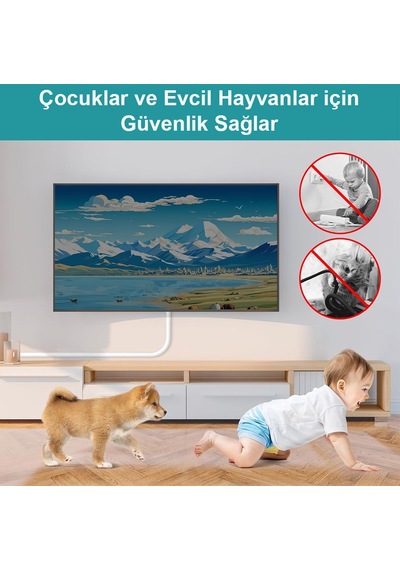 Greentech Esnek Kablo Kanalı Krem / Gt-kk13