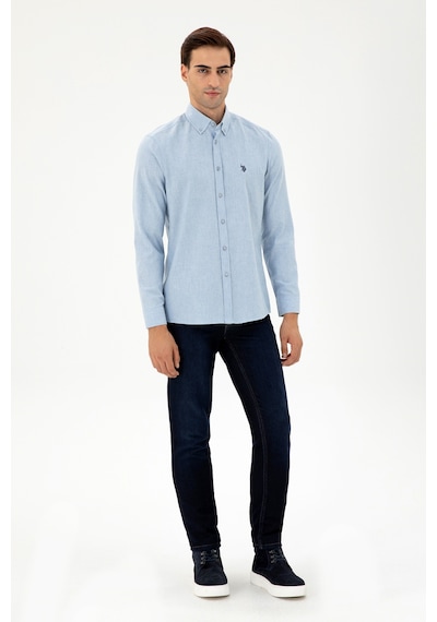 U.s. Polo Assn. Erkek Açık Mavi Gömlek Basic 50296757-vr003 Açık Mavi U.s. Polo Assn. Erkek Açık Mavi Gömlek Basic 50296757-vr003 Açık Mavi