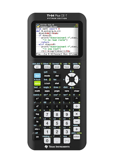 Texas Instruments Tı-84 Plus Ce-t Python Edition Grafik Hesap Makinesi Çok Renkli