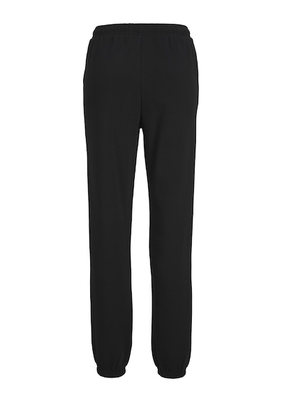 Jack & Jones Kadın Logolu Sweat Pantolon - Abbie Black Siyah