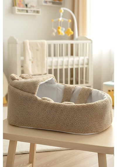 Tavşanlı Peluş Bebek Taşıma Çantası Çok Renkli