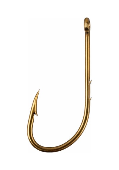 Effe Sazan İğnesi No:4 Bronz Delikli Carbon 100 Adet 92666-4