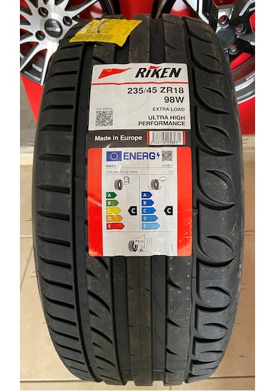 Riken 235/45R18 98W XL Ultra High Performance Yaz Lastiği 2025