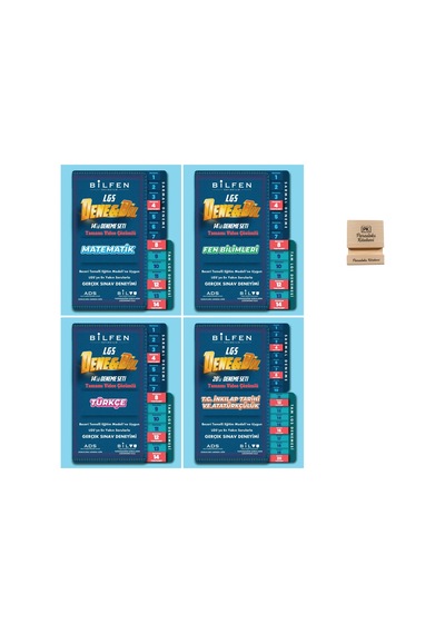 Bilfen Lgs 8. Sınıf Denebil Matematik Fen Türkçe Ve İnkılap Deneme Seti 3lü Set + Telefon Standı