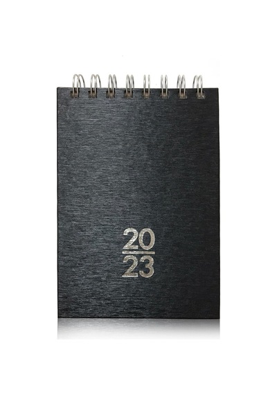 2023 Bloknot Günlük Ajanda 12x17 Siyah