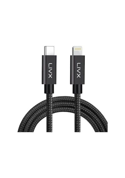Horizontal 20w Type C To Lightning iPhone Apple Uyumlu iPad Hızlı Şarj Ve Data Kablosu Space Gray Brt 3 Met Standart