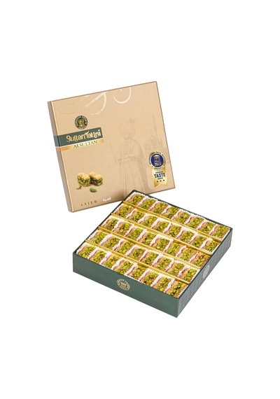 Al Sultan Sweets Antep Fıstıklı Asiye Baklava Özel Kutusunda 1 KG