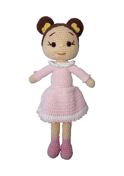 Amigurumi Organik Oyuncak Bebek 16