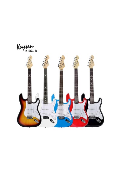 Kaysen K-eg1-r Wh Elektro Gitar St Kasa Sss Manyetik